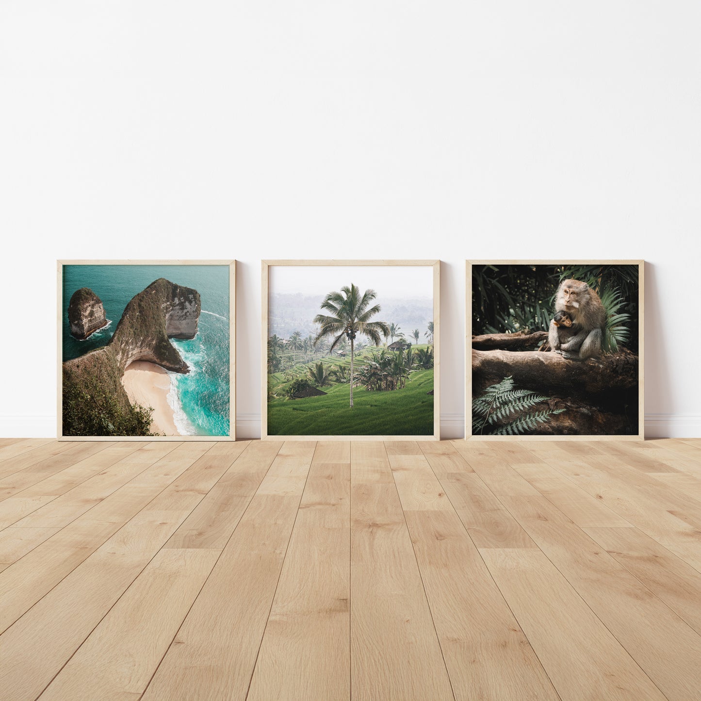 Digital Travel Prints - Bali Collection - set of 6