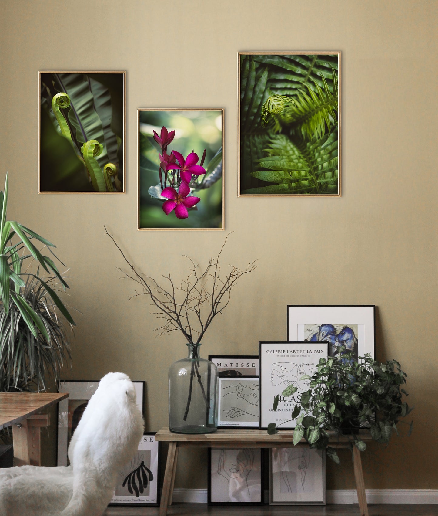 Digital Nature Prints - Botanical Collection - Set of 3