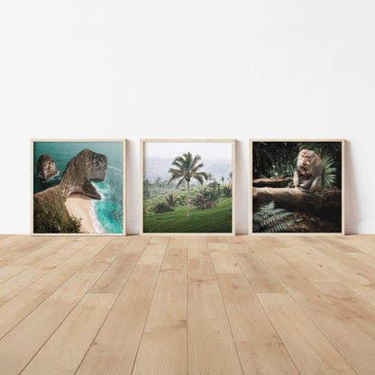 Digital Travel Prints - Bali Collection - set of 6